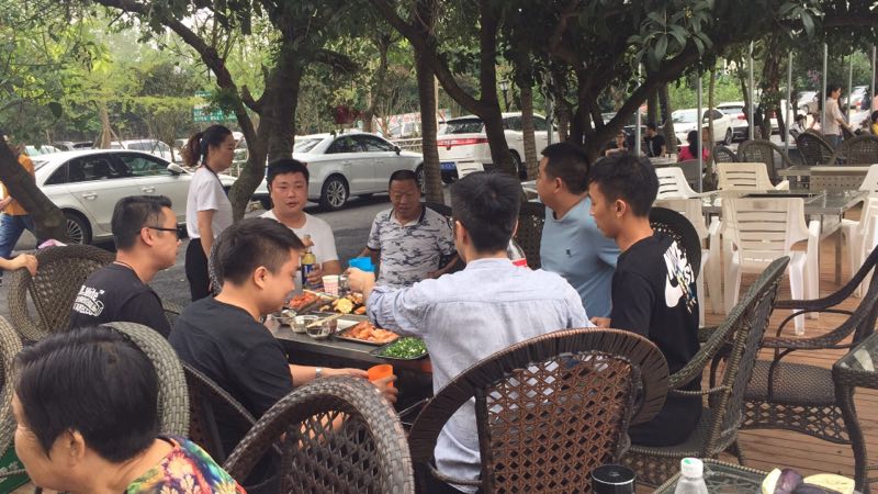 喜迎中秋 歡度國慶 公司全體成員三圣鄉一日游