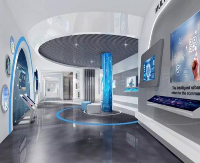 成都智慧未來體驗館展廳設計_中潤展覽展示
