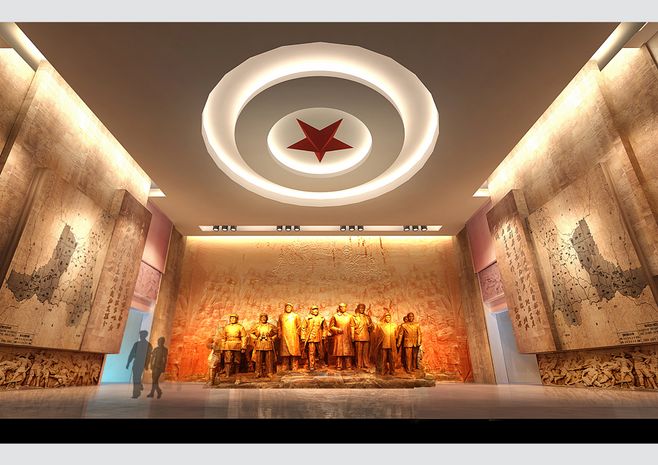 智慧黨建館的建設應該如何去設計與建設_成都展廳設計_中潤展覽展示