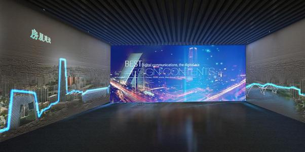 多媒體展示效果_成都展廳設計
