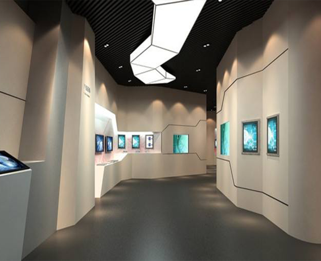 瀘州展廳設計_企業展廳設計需要突出空間感