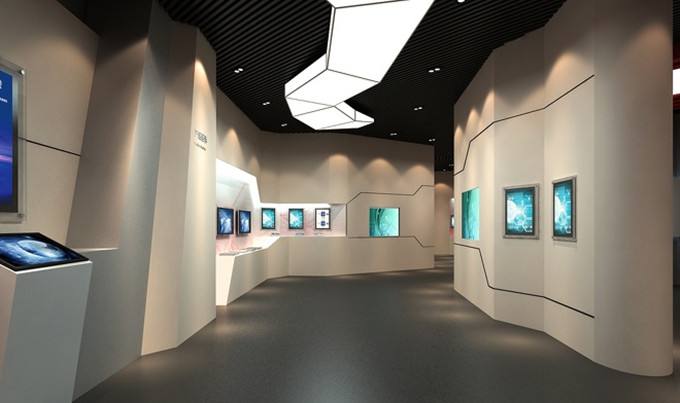 瀘州展廳設計公司_企業展廳設計中為何需要提高空間感受_中潤展覽展示