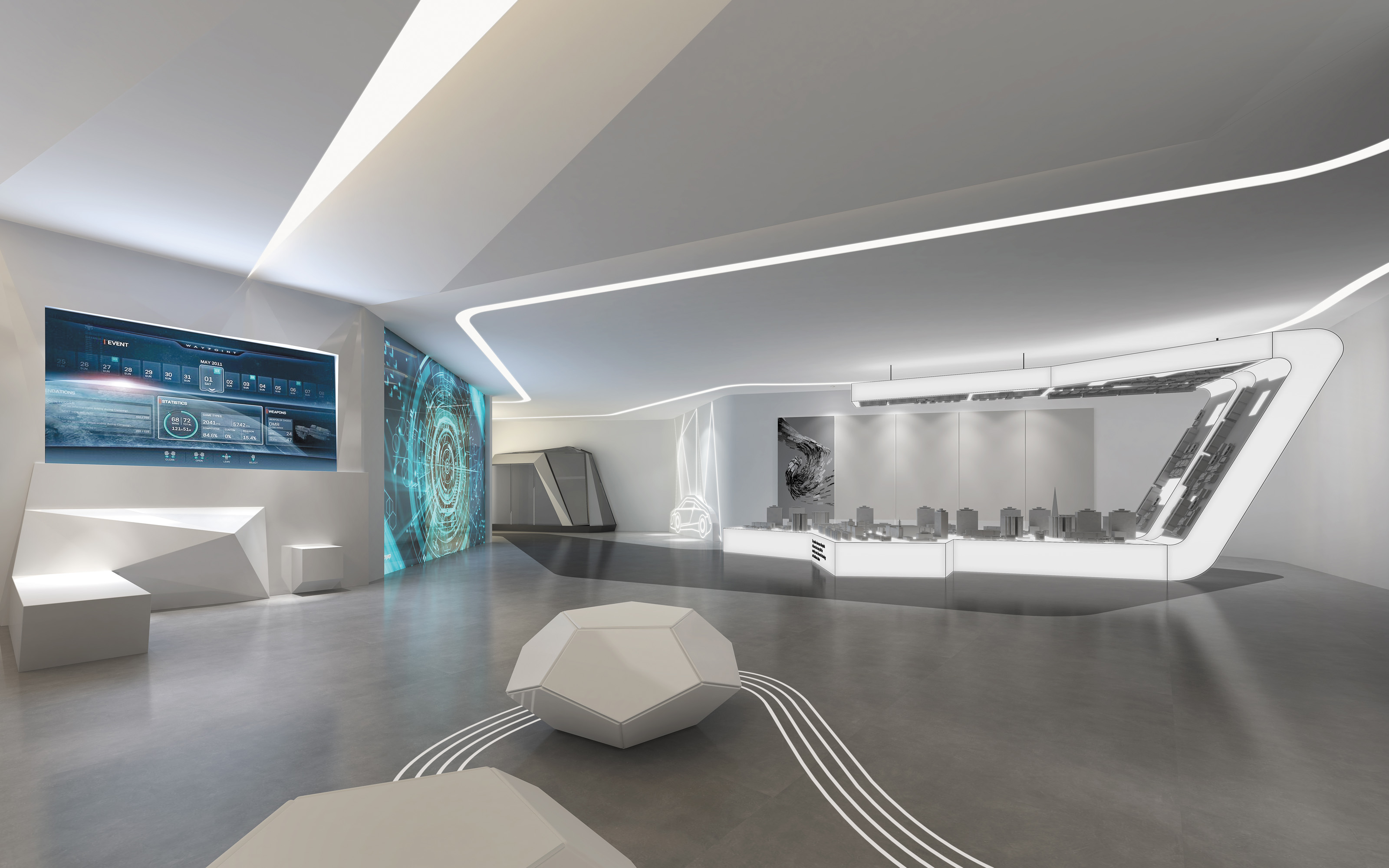 重慶展館展廳設計如何把控藝術效果_中潤展覽展示