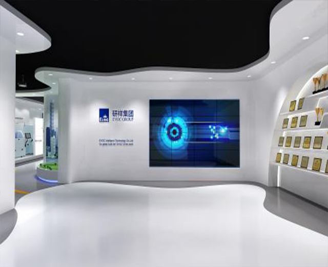 企業展廳設計中工業展廳案例怎么設計