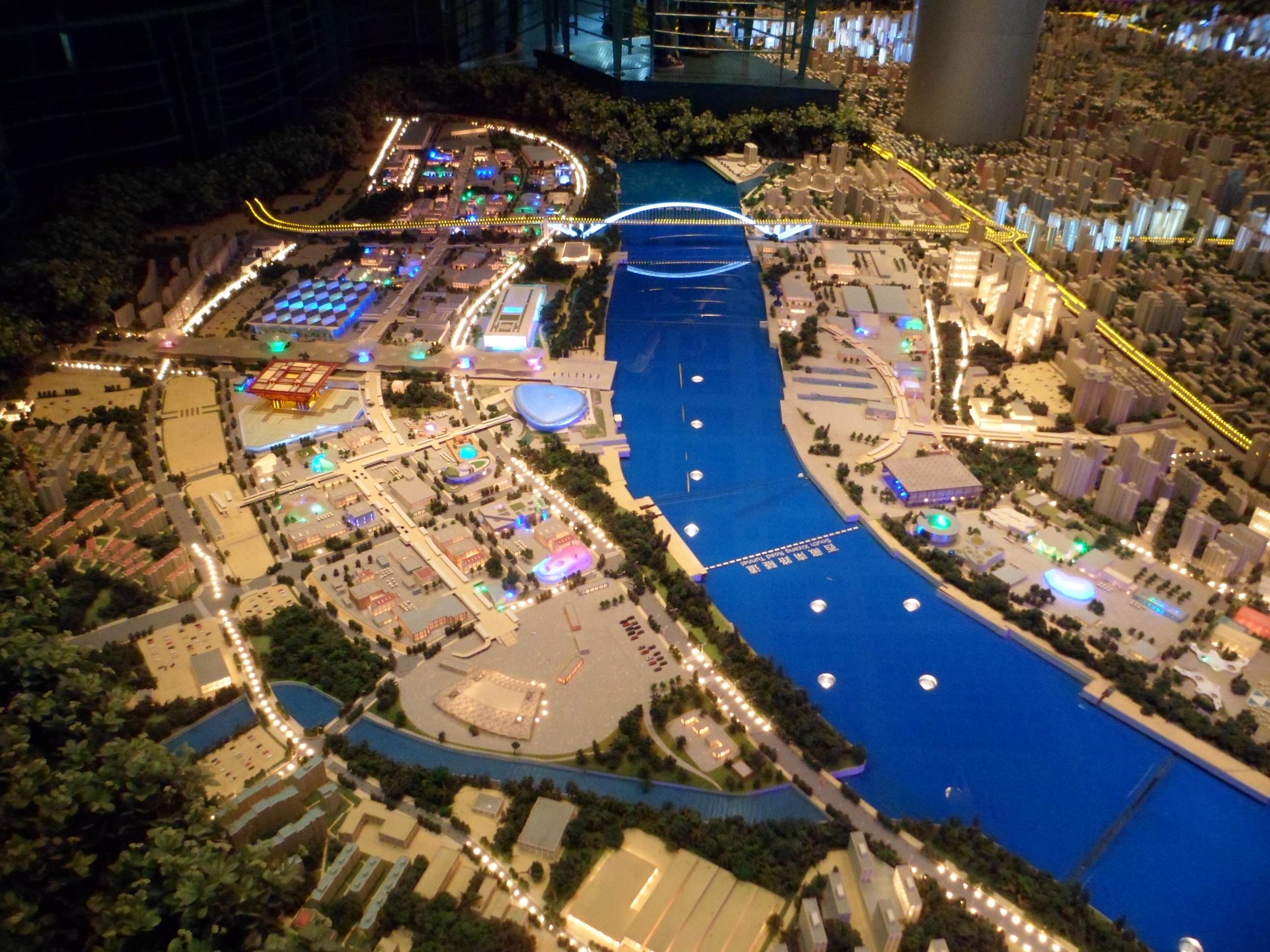 城市地方規劃館展廳裝修設計方案