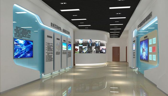 企業展廳空間應該如何設計出美感