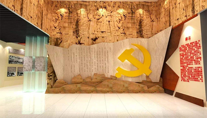 黨建展廳設計方向，如何從思想行為方面進行設計
