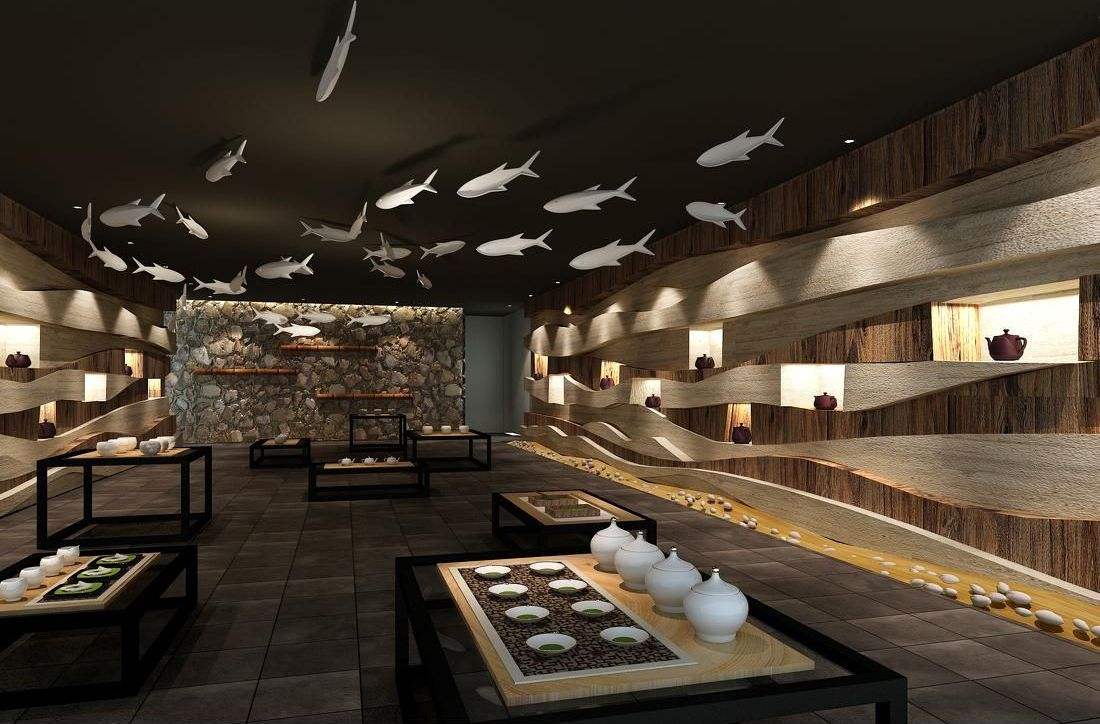 茶葉展廳設計,展廳設計公司