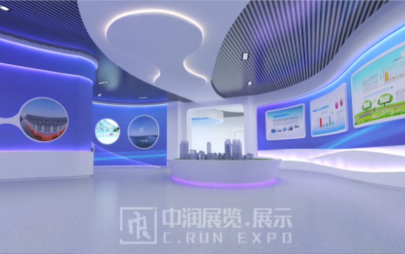 成都展廳設(shè)計案例效果圖