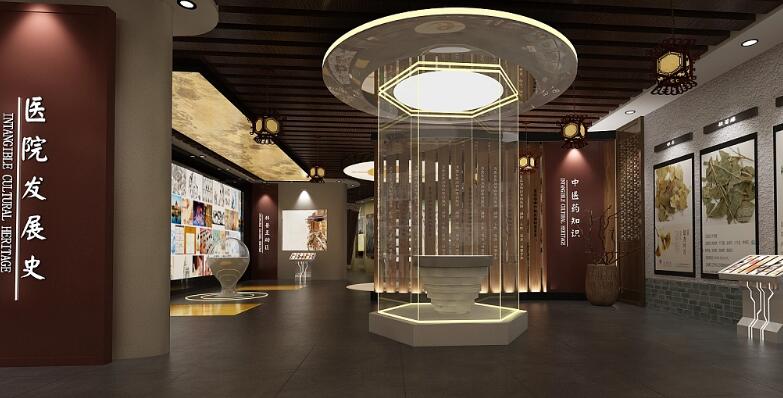 中醫藥院區發展史展示圖