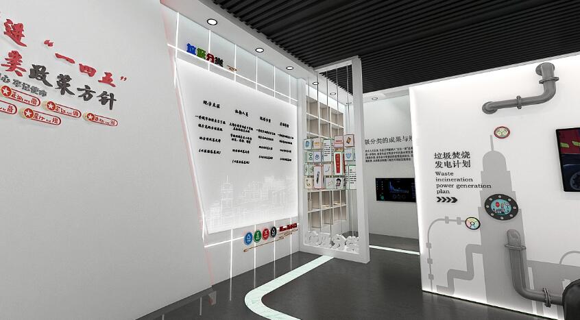 垃圾焚燒的發電利用展示圖
