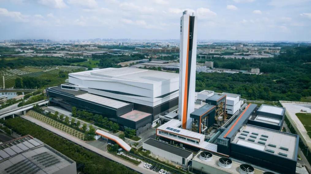 垃圾焚燒發電廠外立面圖